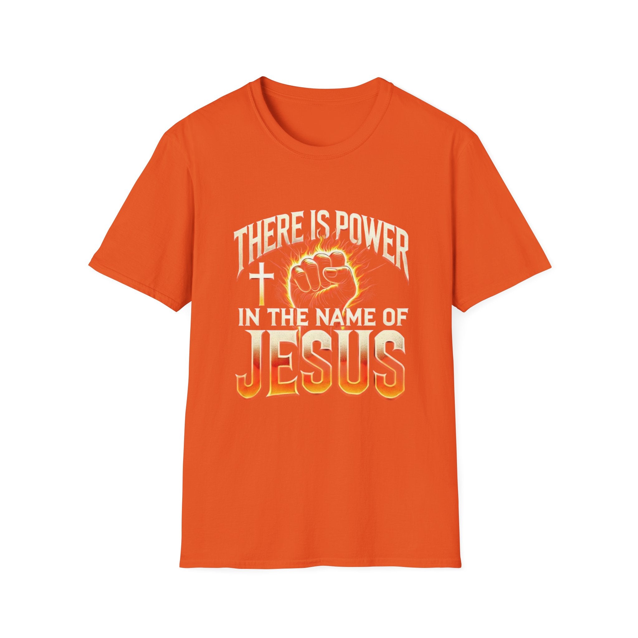 There Is Power In Jesus T-Shirt — Christian Faith Graphic Tee