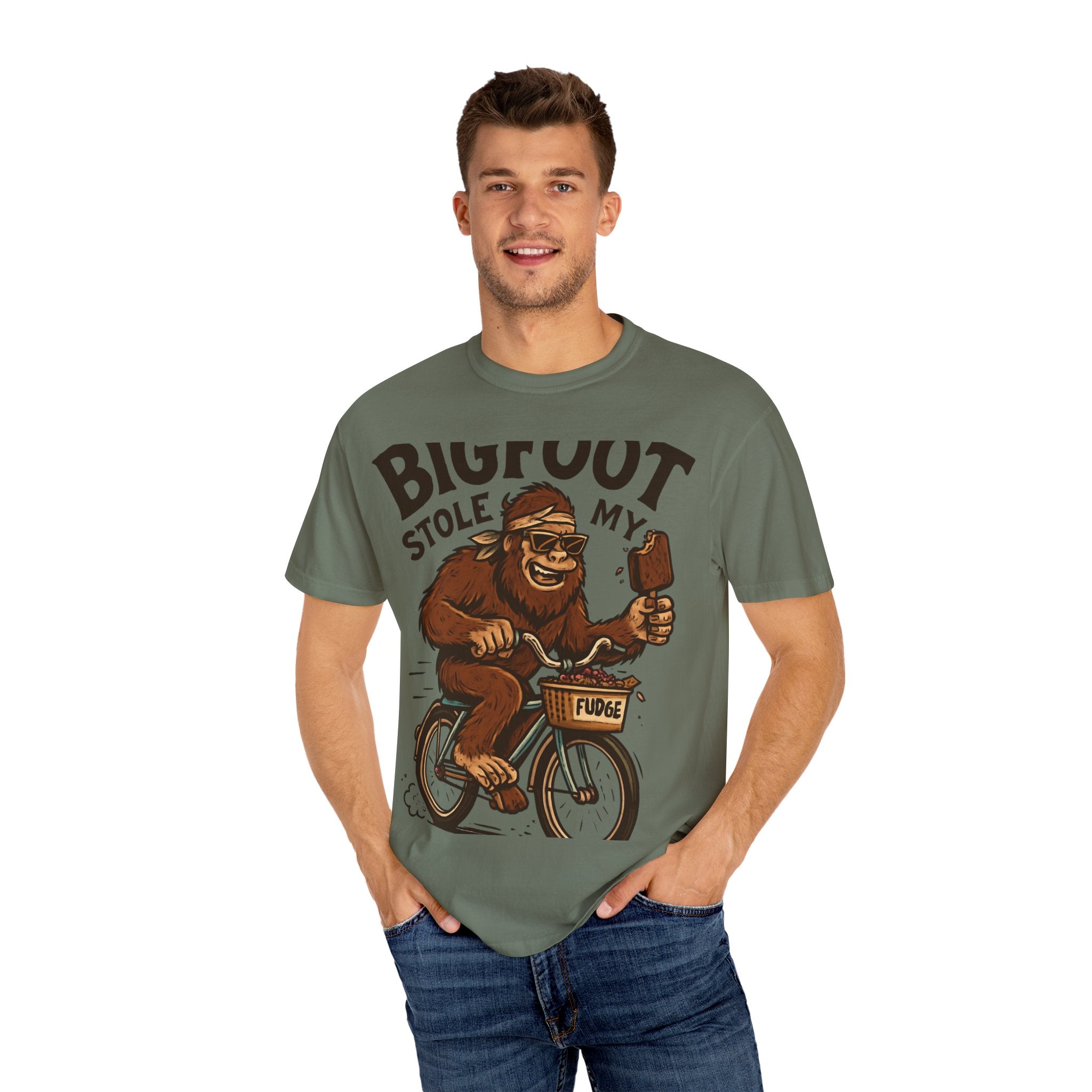 Bigfoot Stole My Fudge Unisex T-Shirt