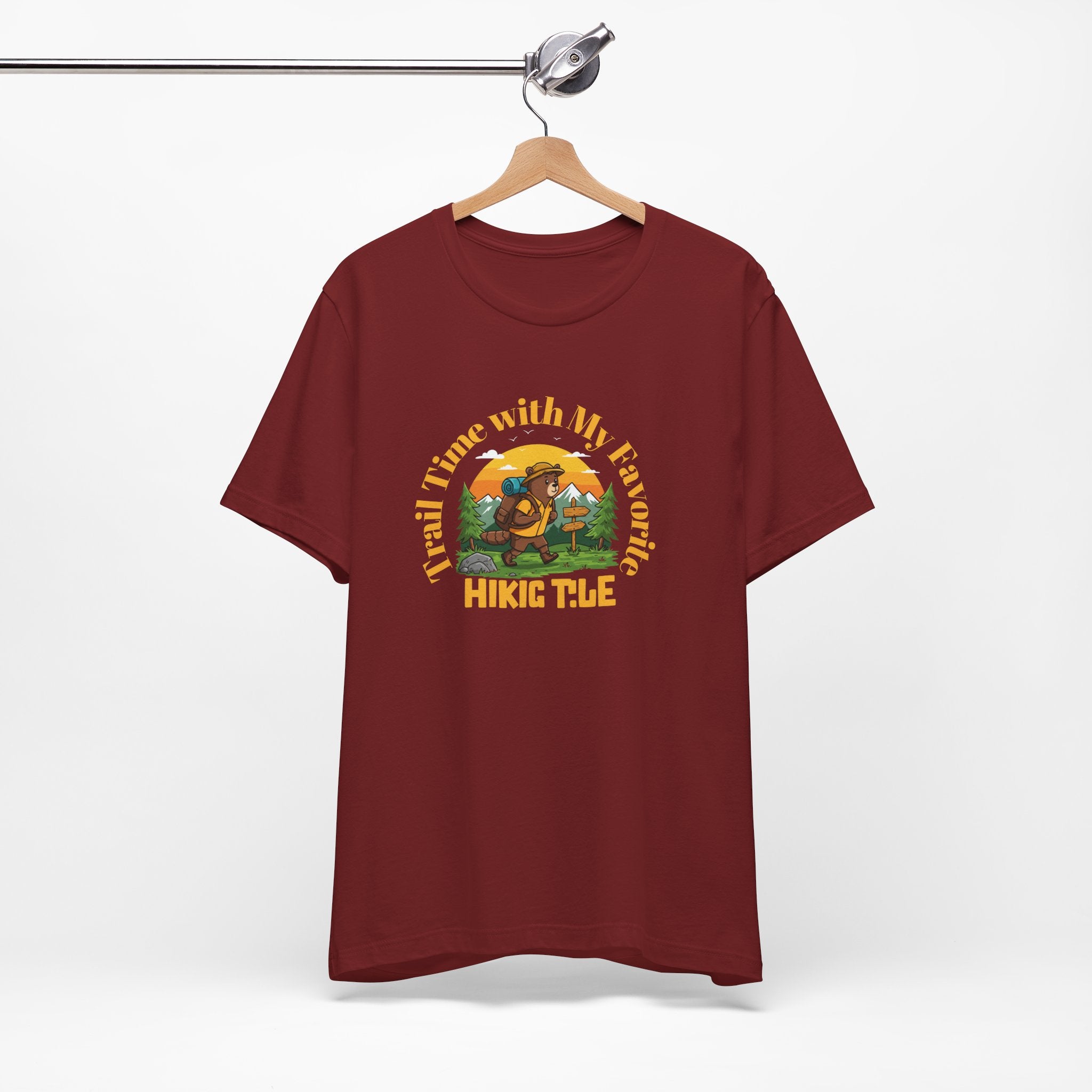Adventure Trail Time Tee – Fun and Comfortable Unisex Jersey Short Sleeve T-Shirt