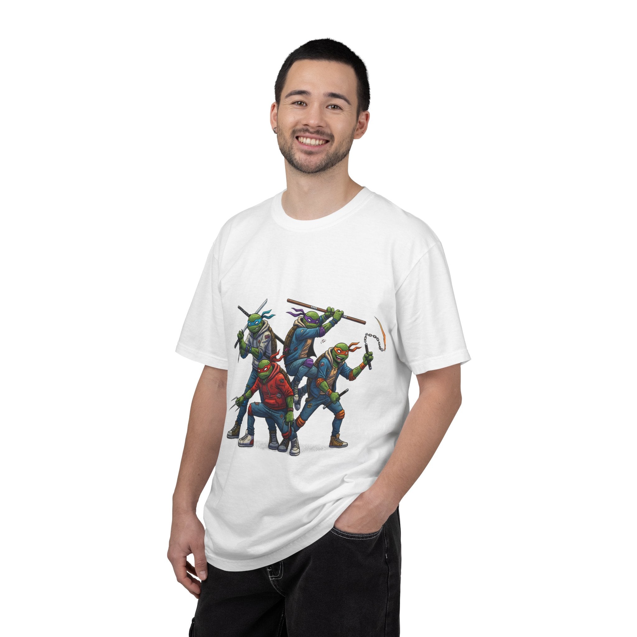 Trio T-Shirt | Retro Comic Heroes, Action Pose