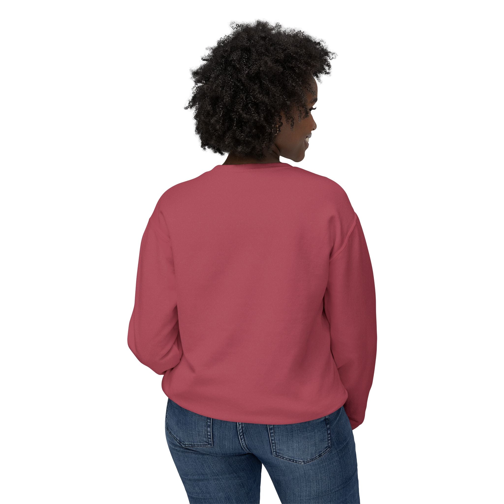 NYC Touch Unisex Lightweight Crewneck sweatshirt sleeve print for unisex