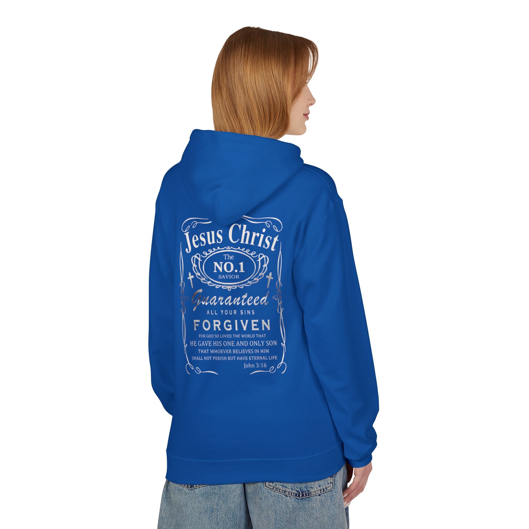 Forgiven Faith Hoodie — Christian Inspirational Pullover