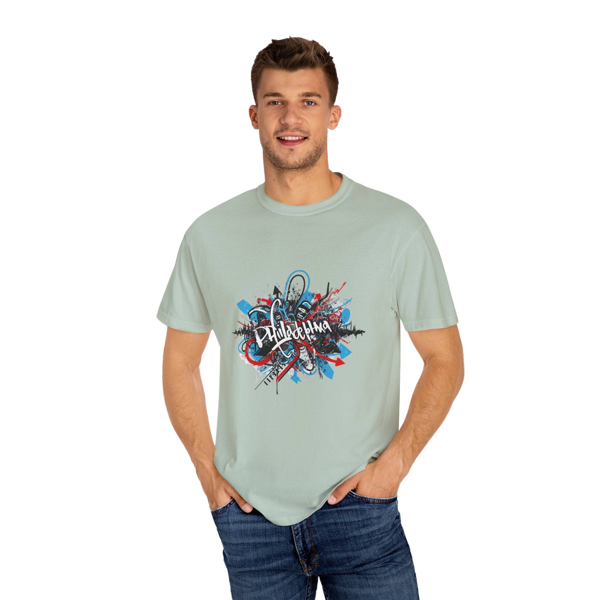 Artistic Unisex T-Shirt with Bold Graphic Design, Casual Wear, Gift for Art Lovers, Street Style, Everyday Comfort