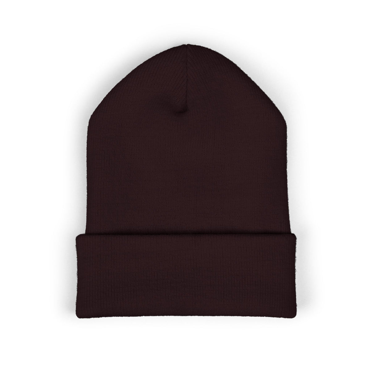 Cozy Embroidered Cuffed Beanie - Winter Warmth & Style