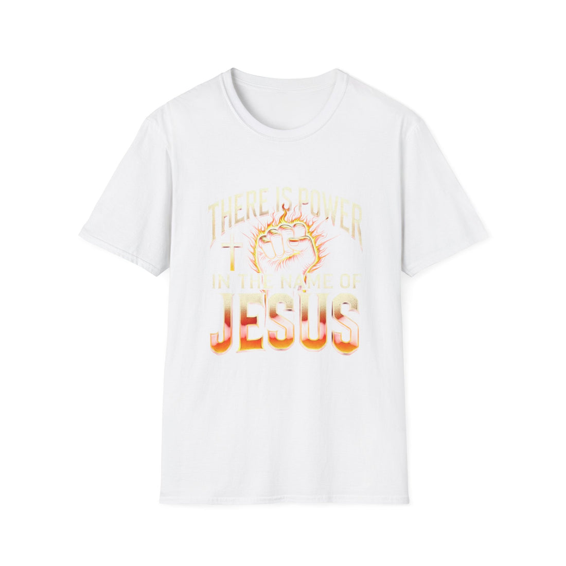 There Is Power In Jesus T-Shirt — Christian Faith Graphic Tee