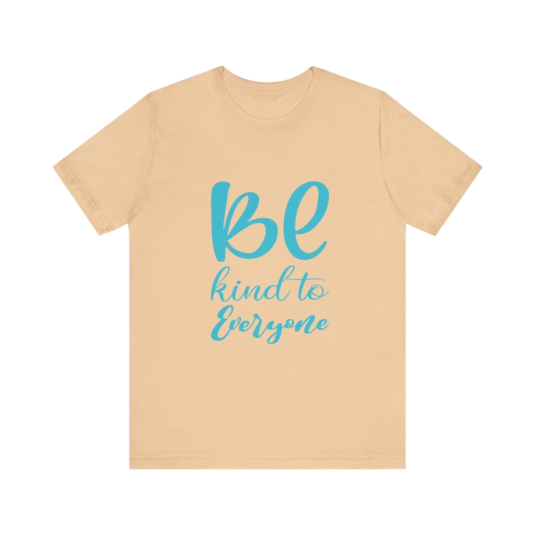 Unisex Graphic Tee – Eco-Friendly “Be Kind” Shirt for Everyday Wear