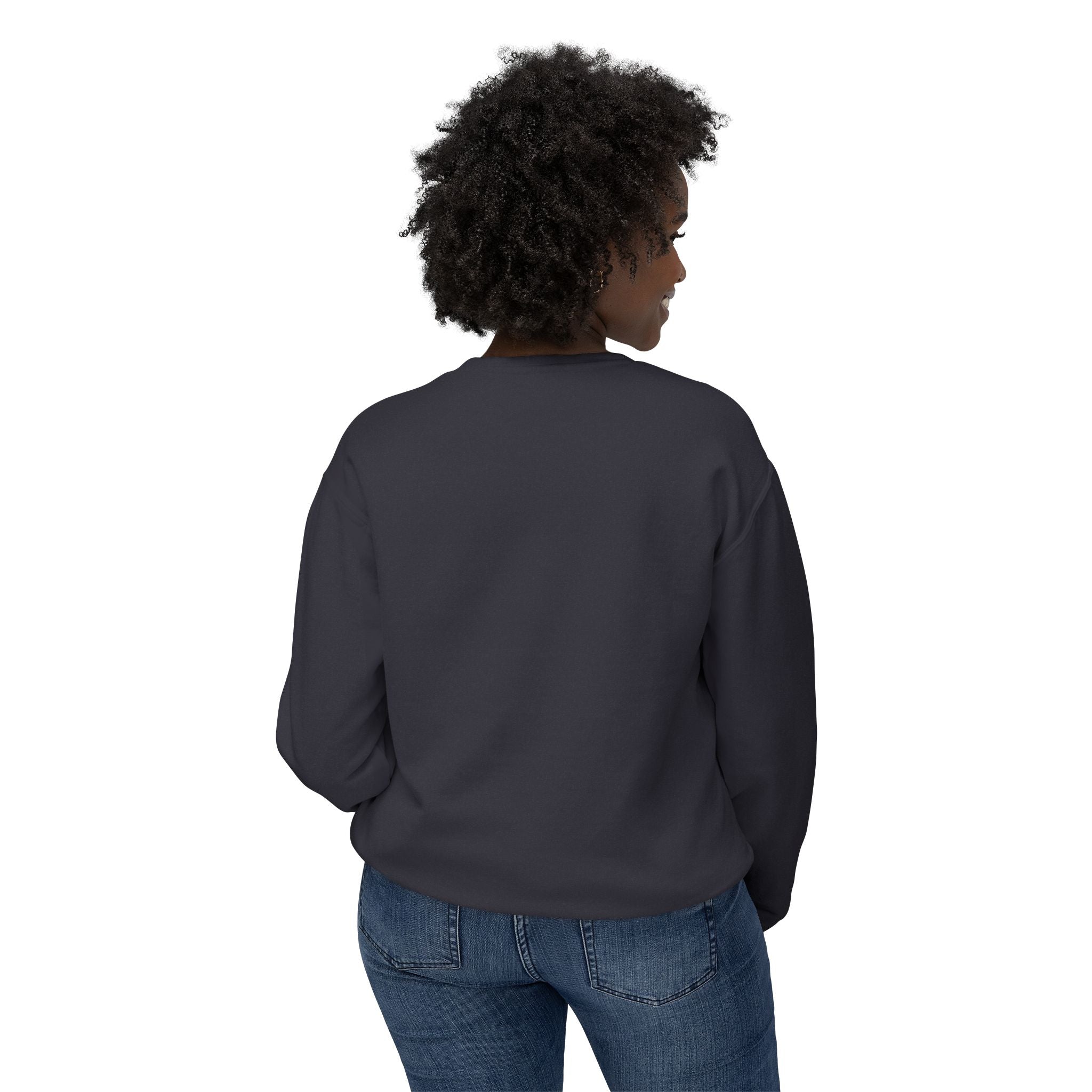 NYC Touch Unisex Lightweight Crewneck sweatshirt sleeve print for unisex