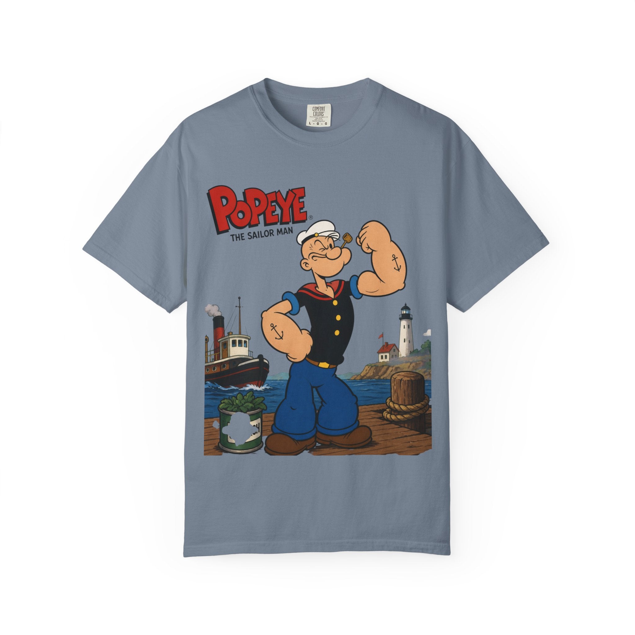 Popeye Classic Sailor Tee — Vintage Cartoon Graphic T-Shirt