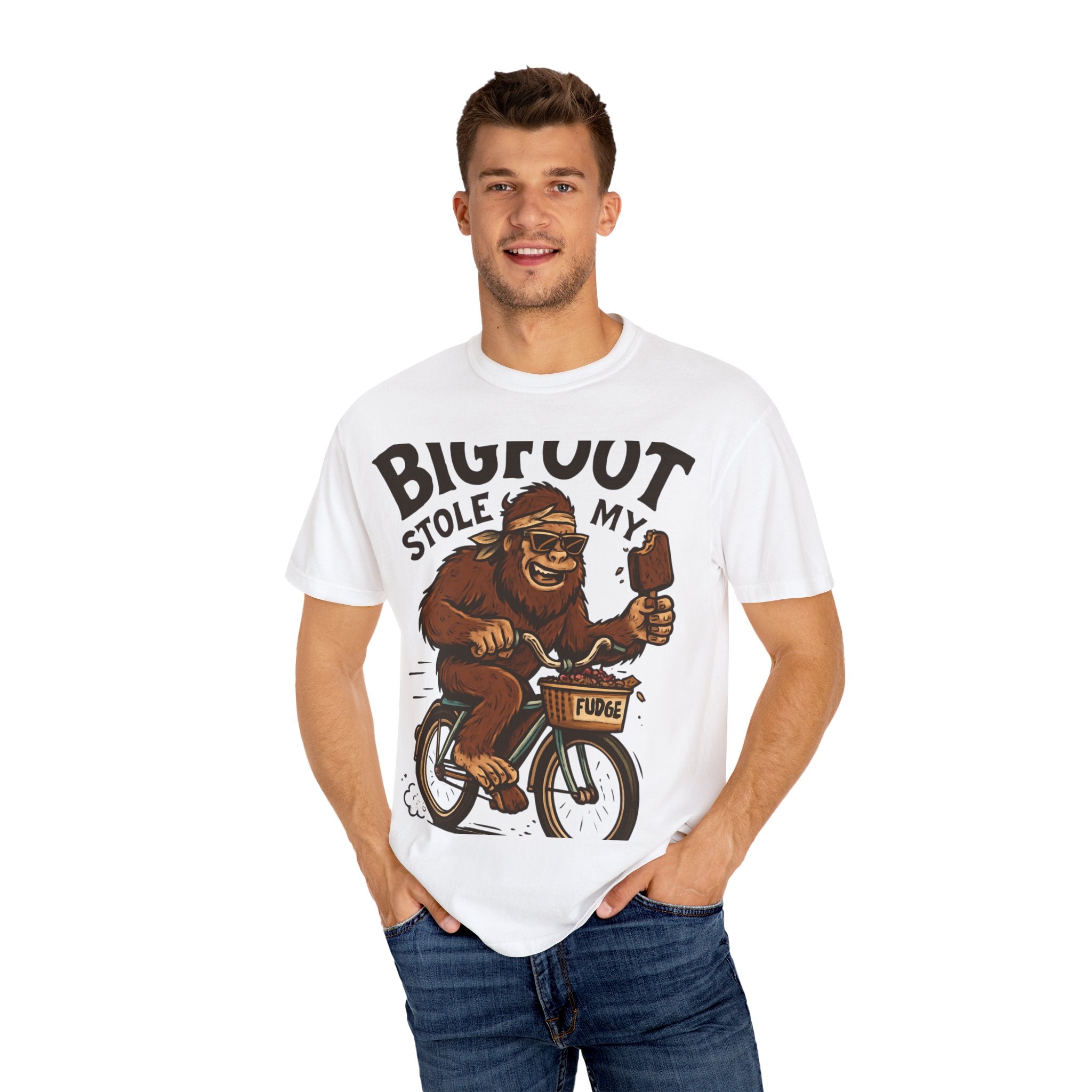 Bigfoot Stole My Fudge Unisex T-Shirt