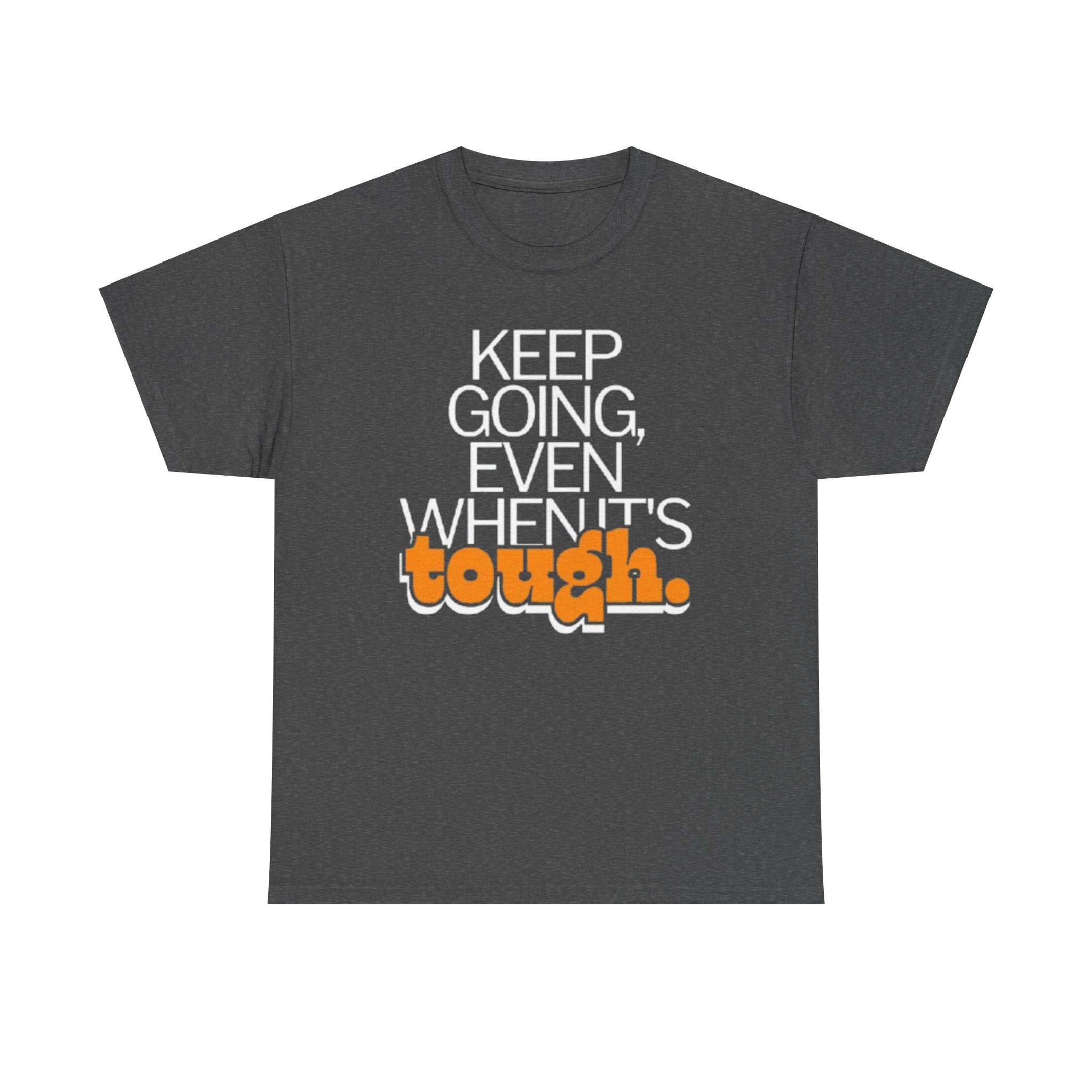 Unisex Heavy Cotton Tee Good Vibes Only Graphic Shir Durable & Stylish