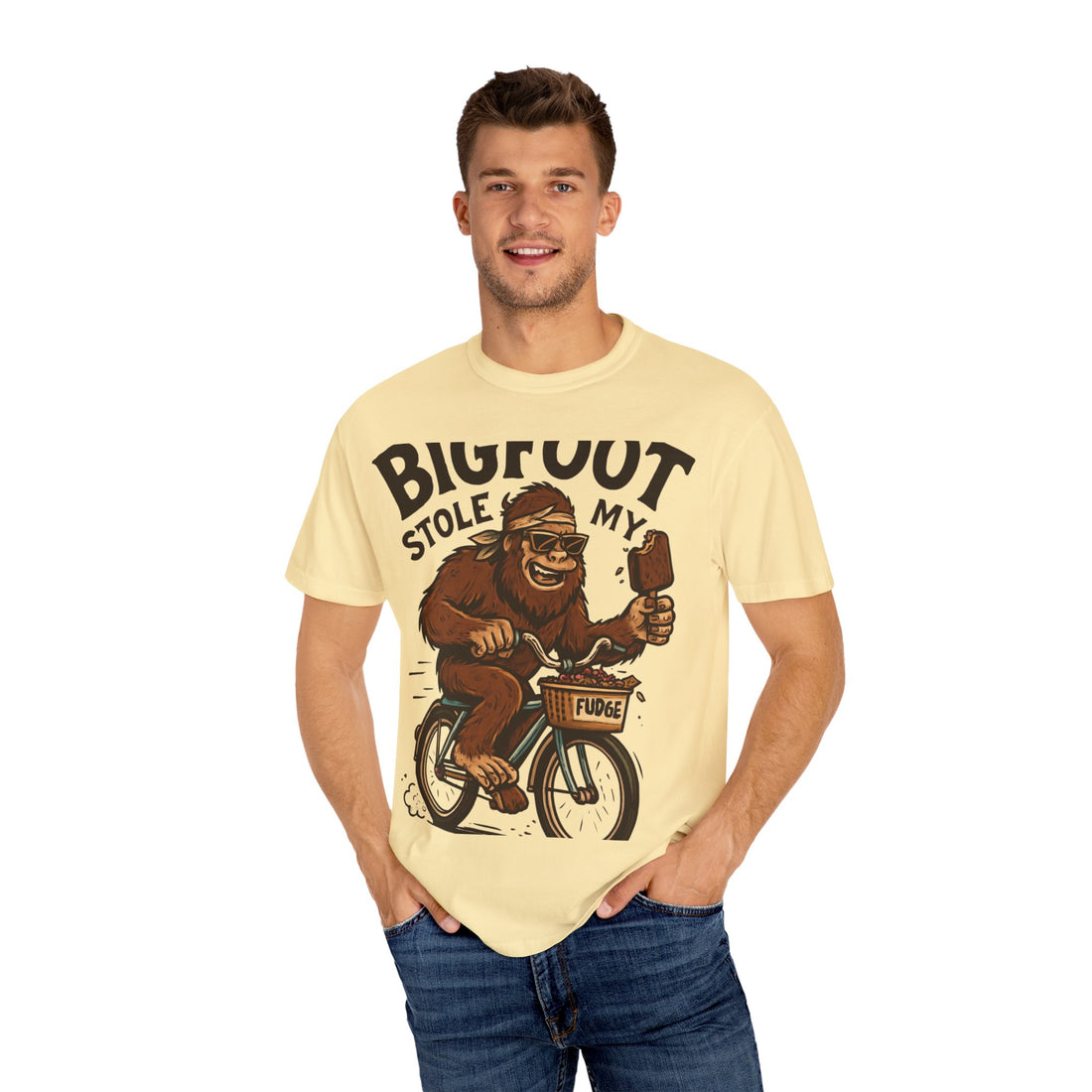 Bigfoot Stole My Fudge Unisex T-Shirt