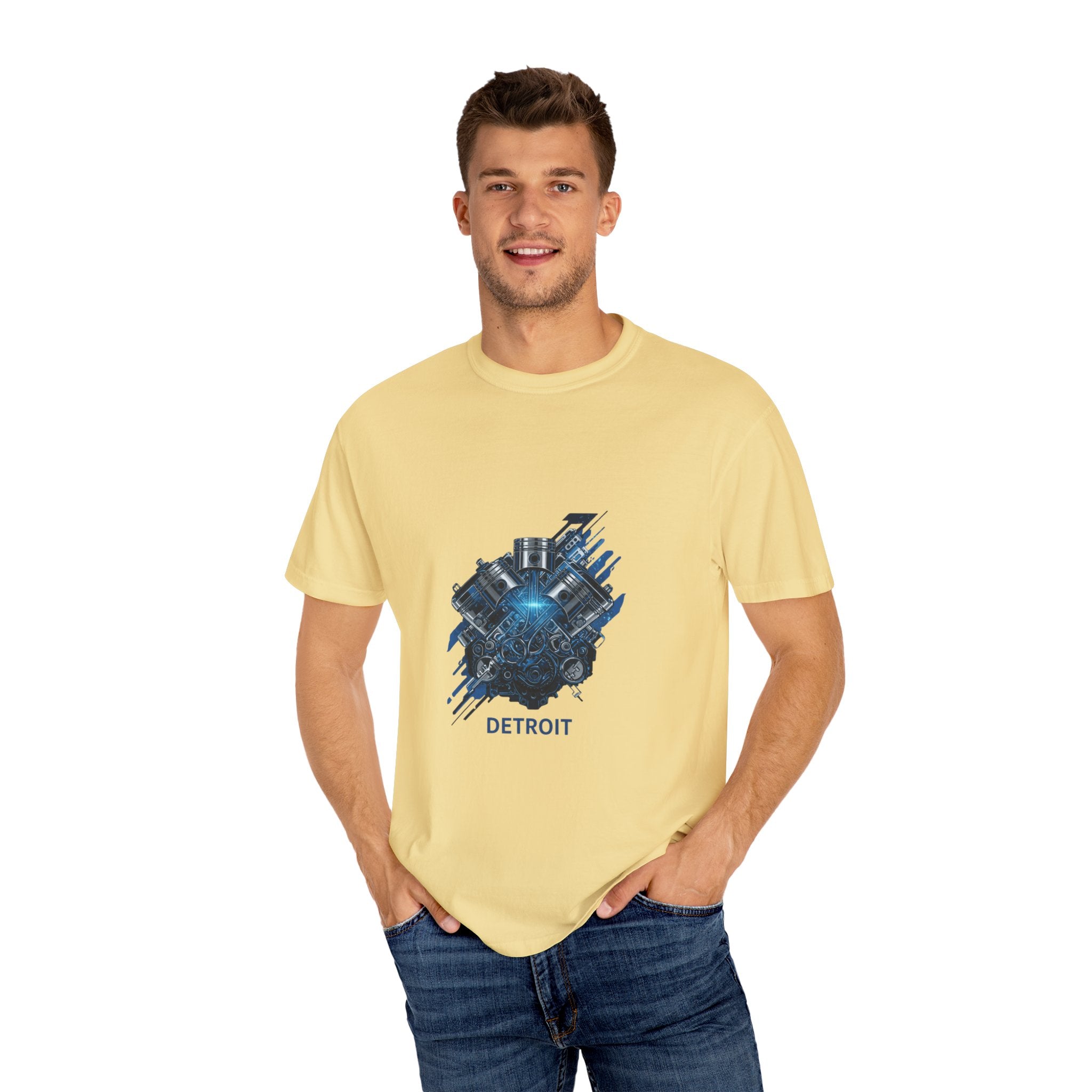 Detroit Inspired Unisex T-Shirt, Urban Fashion Tee, Graphic Tee, Casual Wear, Gift for City Lovers, Streetwear Style