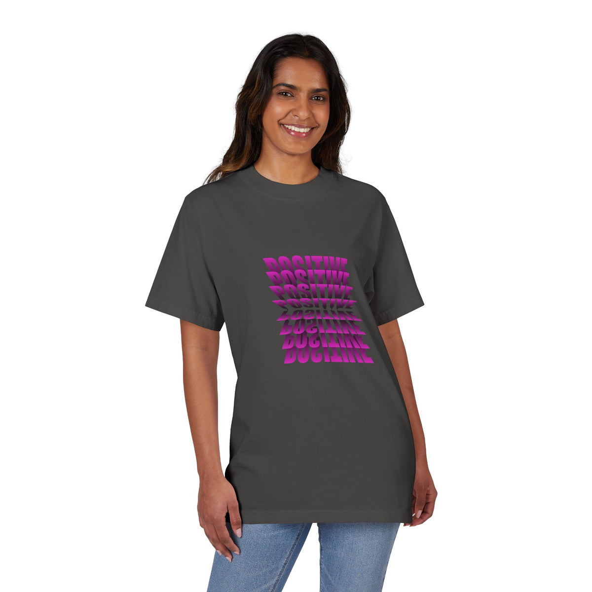 Positive Vibes Unisex Drop-Shoulder T-Shirt