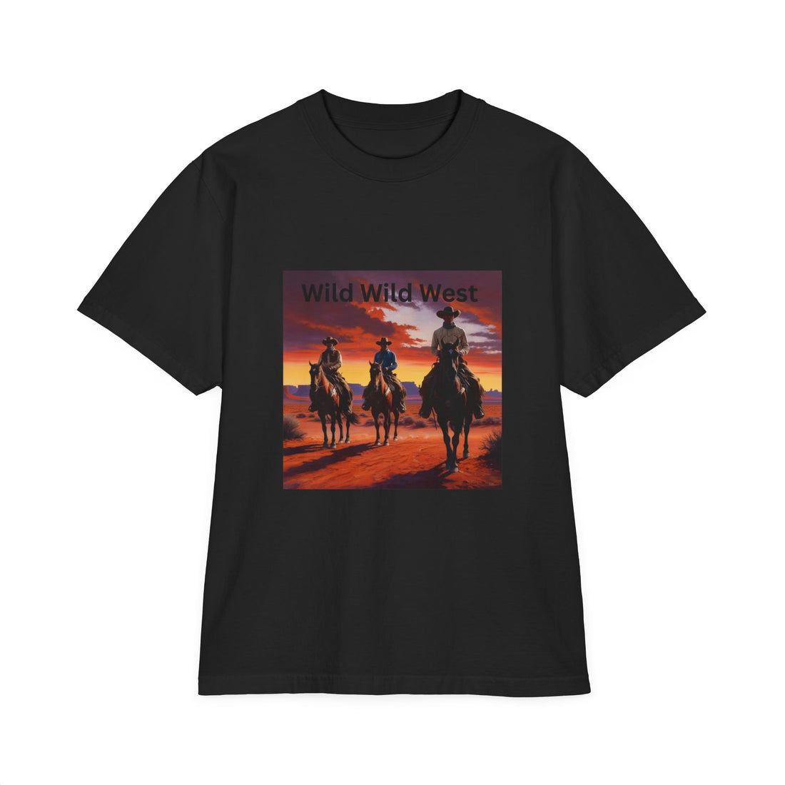 Wild Wild West Graphic T-Shirt for Adventurers