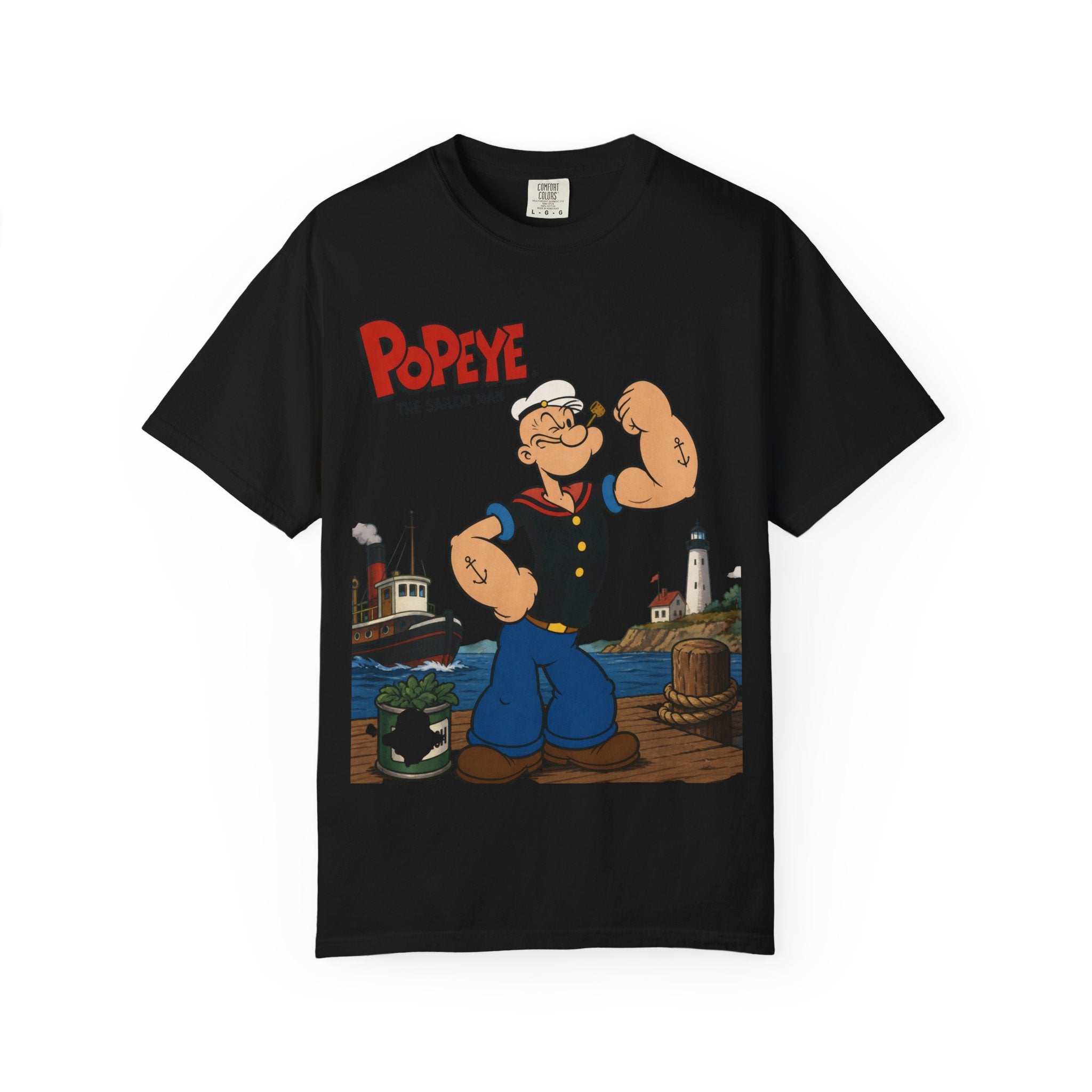 Popeye Classic Sailor Tee — Vintage Cartoon Graphic T-Shirt