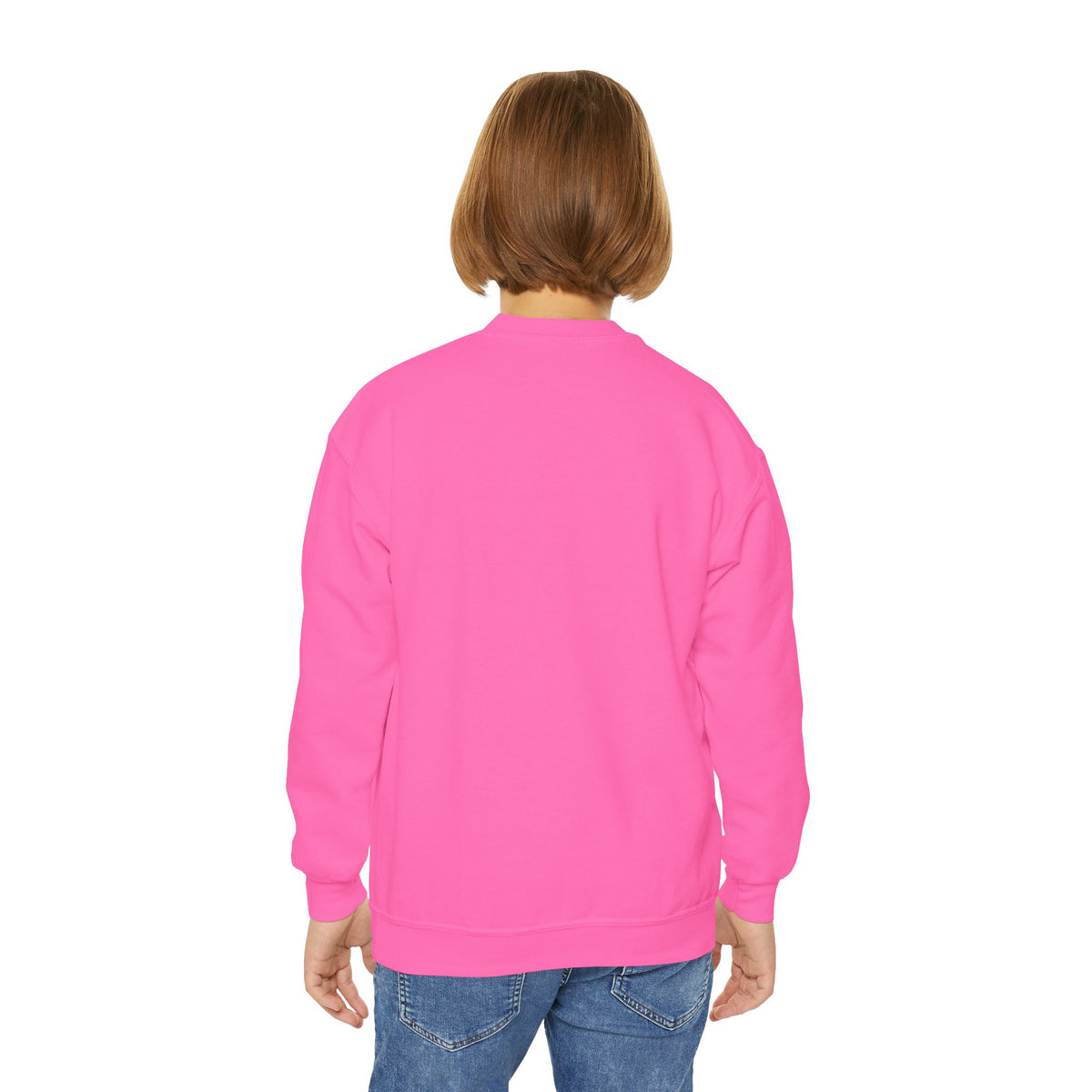 Cute Floral Music Youth Crewneck Sweatshirt