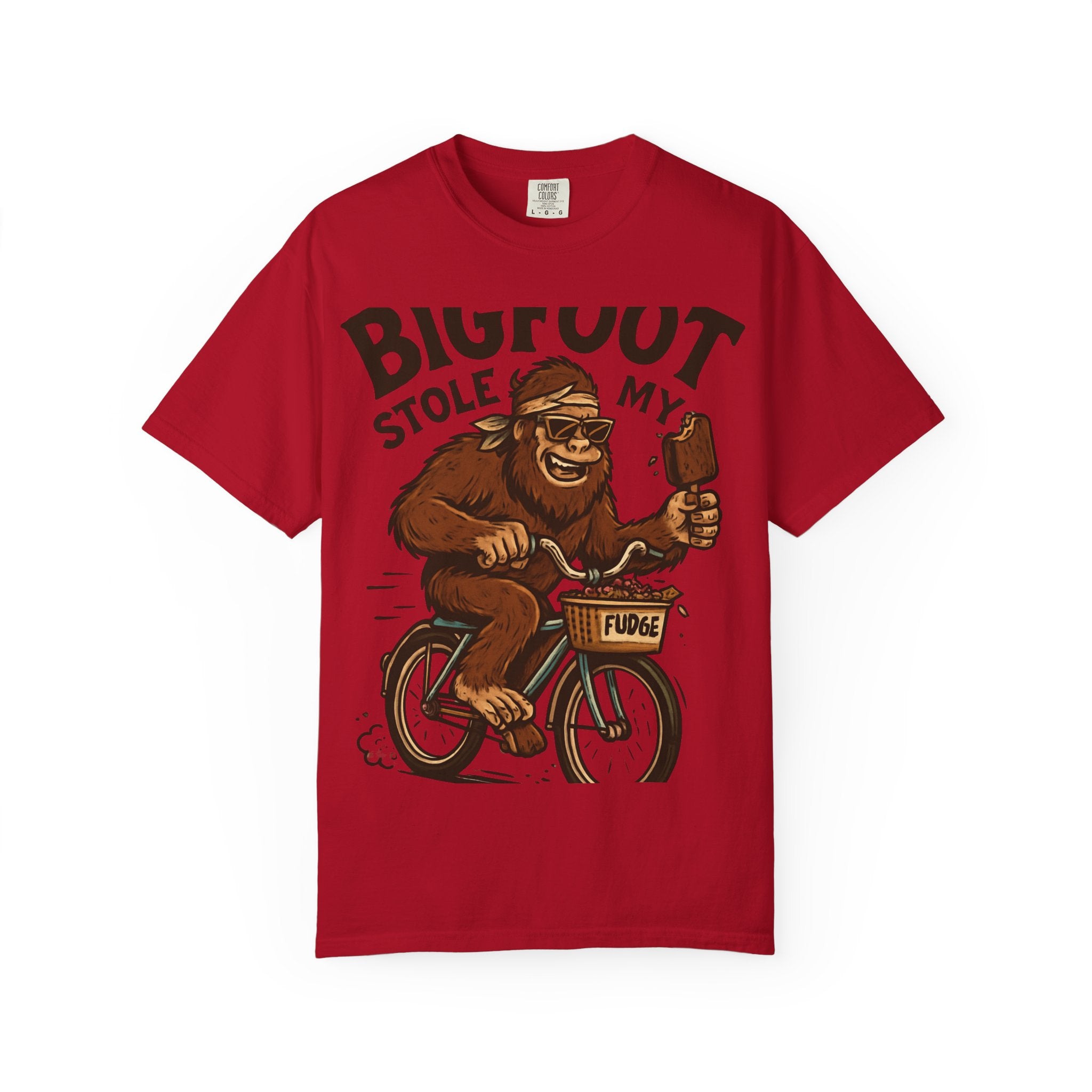 Bigfoot Stole My Fudge Unisex T-Shirt