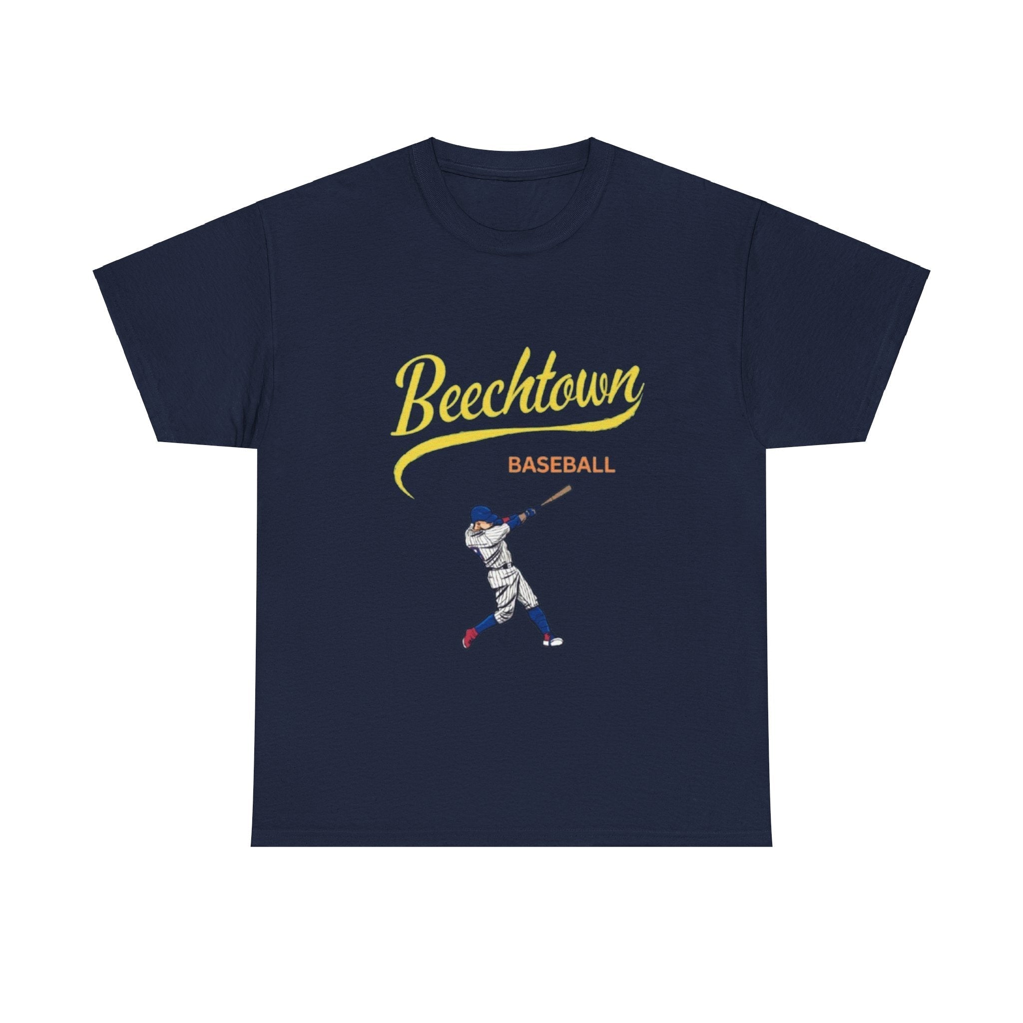 Unisex Heavy Cotton Tee - Beachtown Printed T-Shirt