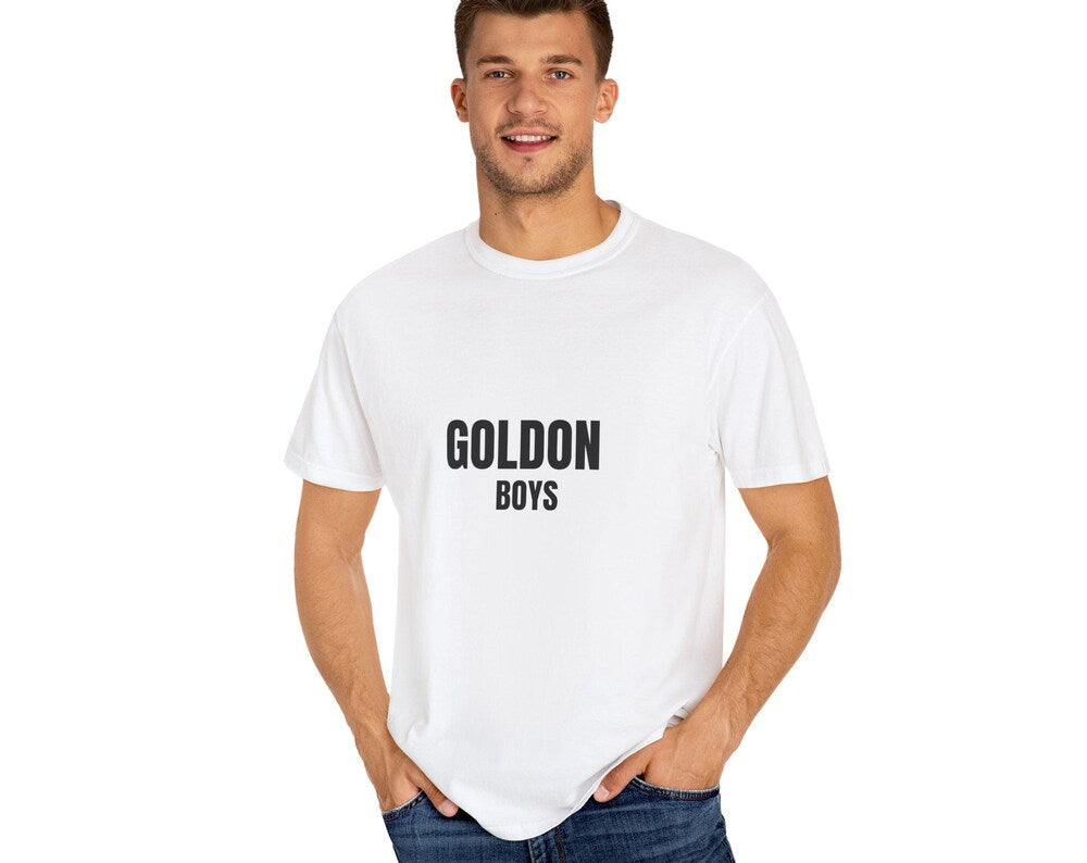 Goldon Boys Unisex Garment-Dyed T-shirt