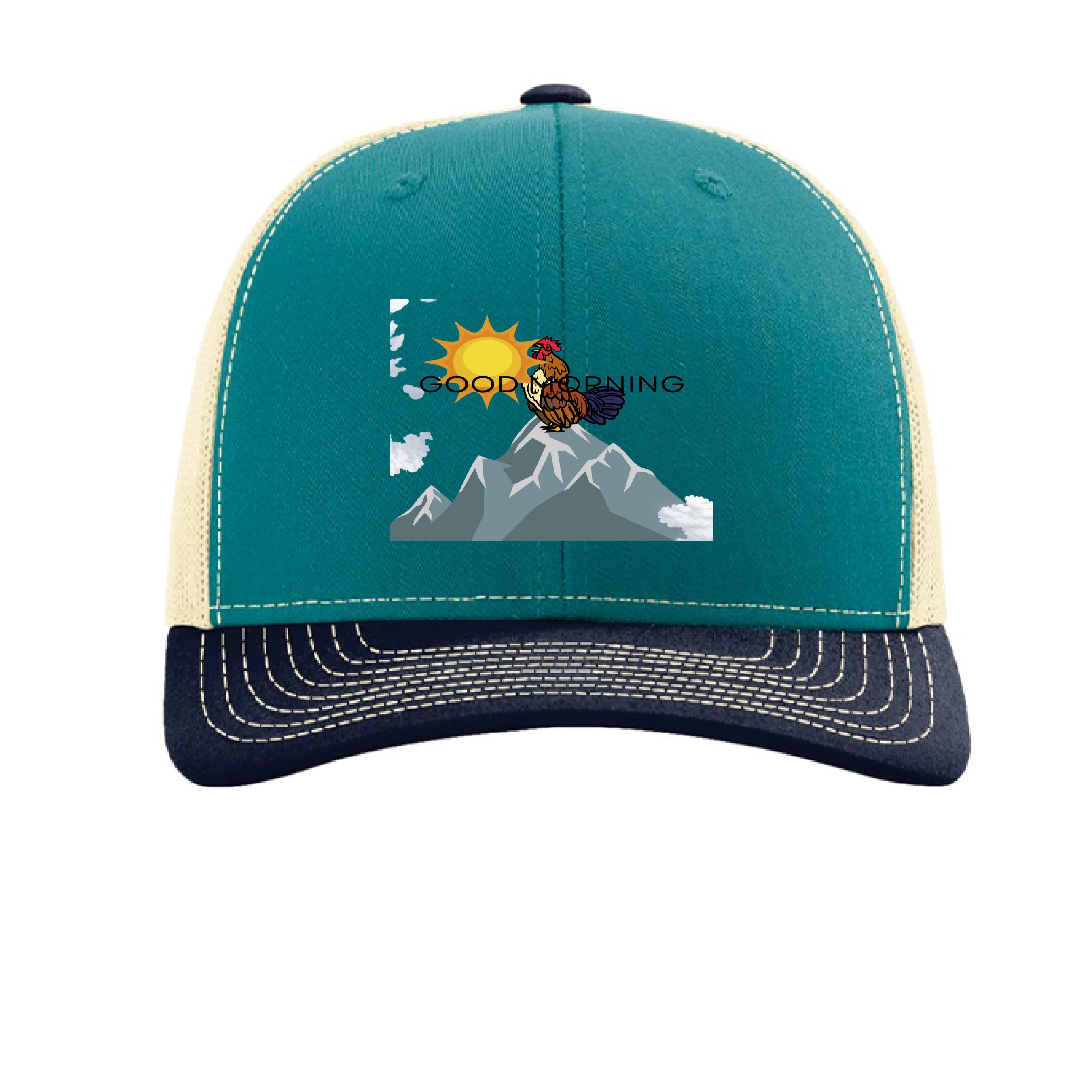 Blue Teal/ Birch/ Navy - FRONT