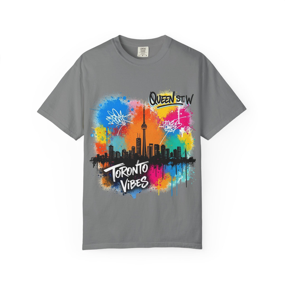 Toronto Vibes T-Shirt, Unisex Graphic Tee, Street Art Apparel, Urban Style [...]