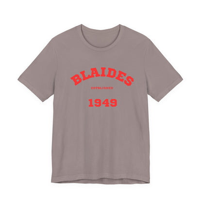 Unisex Graphic Tee - Eco-Friendly Unisex Jersey T-Shirt - Comfortable Casual Wear Tee - Blaides 1949 Printed Tee - Gift