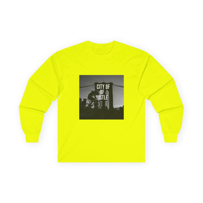 City of Hustle Long Sleeve Tee - Unisex Ultra Cotton T-Shirt for Urban Adventurers