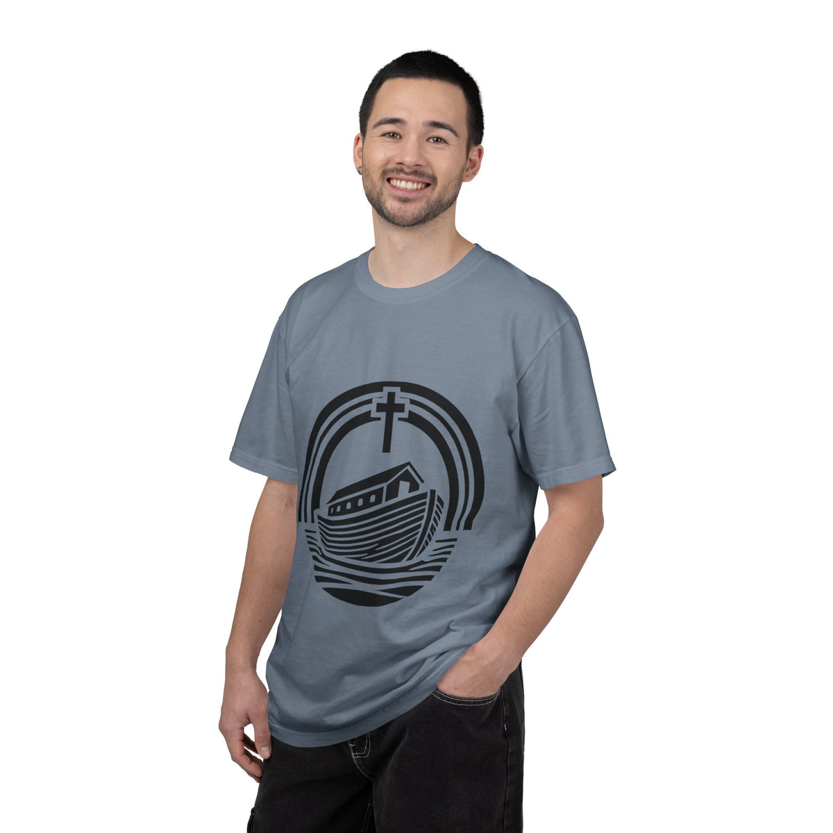 Christian Ark Graphic T-Shirt — Faith Noah&