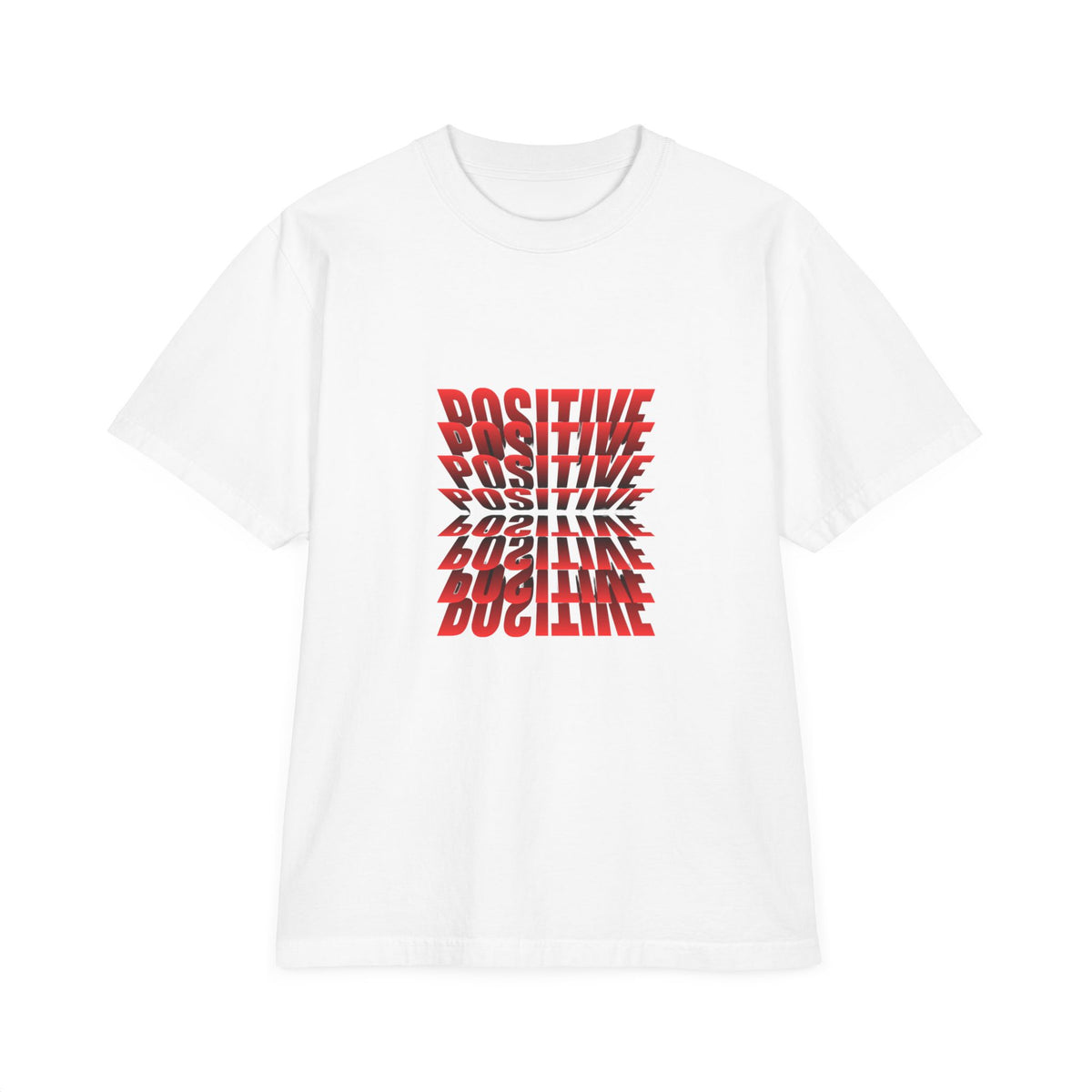 Unisex Positive Vibe Drop-Shoulder T-Shirt