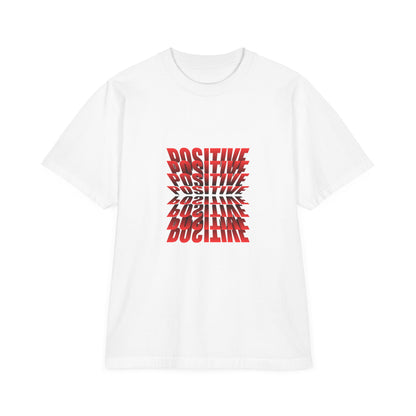 Unisex Positive Vibe Drop-Shoulder T-Shirt