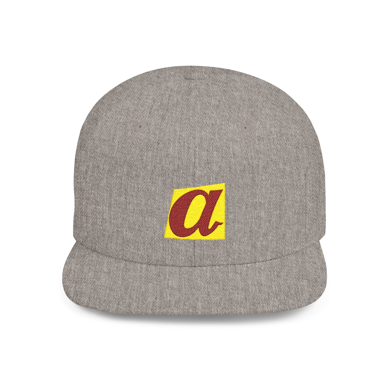 Casual Flat Bill Snapback Hat — Unisex Everyday Cap, Gift for Friends