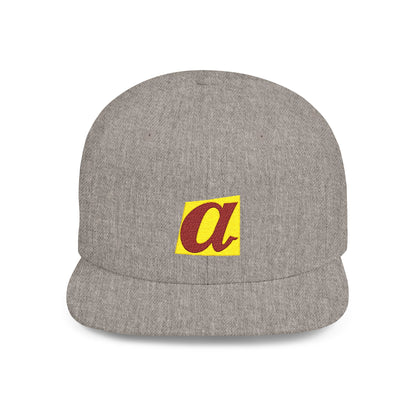 Casual Flat Bill Snapback Hat — Unisex Everyday Cap, Gift for Friends