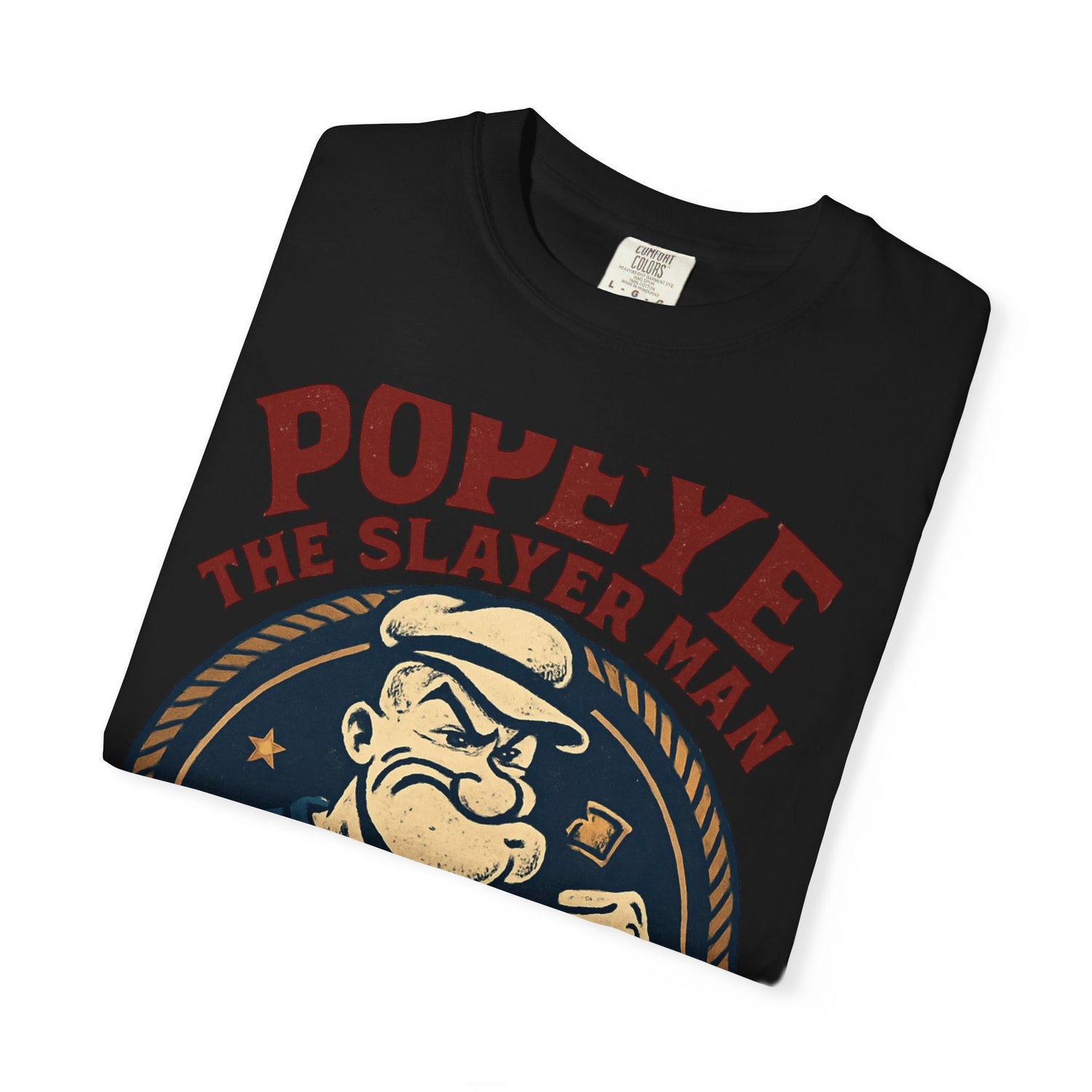 Popeye The Slayer Man graphic T-Shirt | Vintage Sailor Illustration