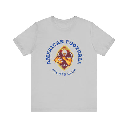 Unisex Graphic Tee - American Football Printed Tee - Sporty Gift Shirt