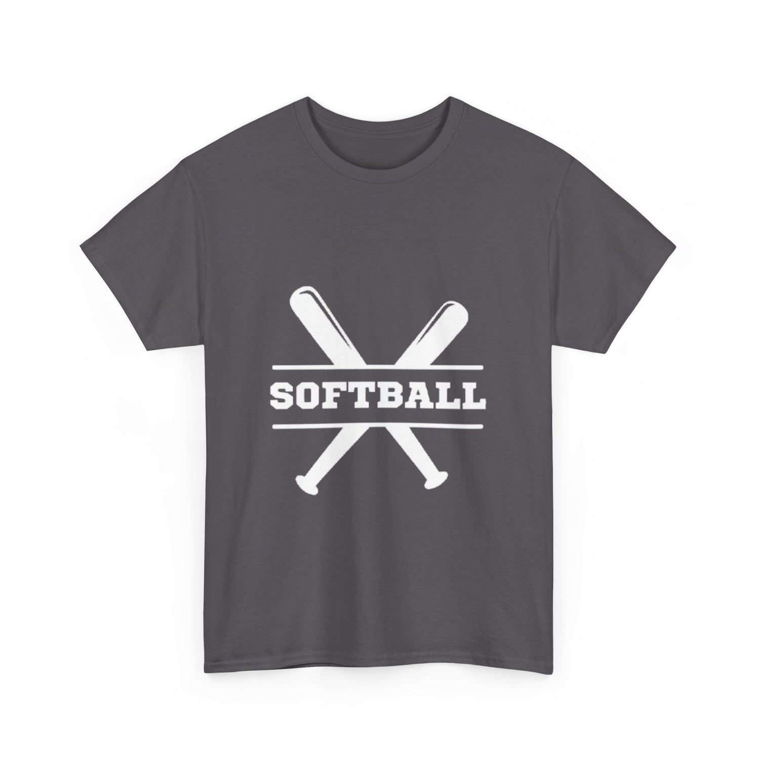 Unisex Heavy Cotton Tee - SoftBall Printed  T-Shirt - Comfortable Casual Wear Tee - Unique Graphic Tee - Gift