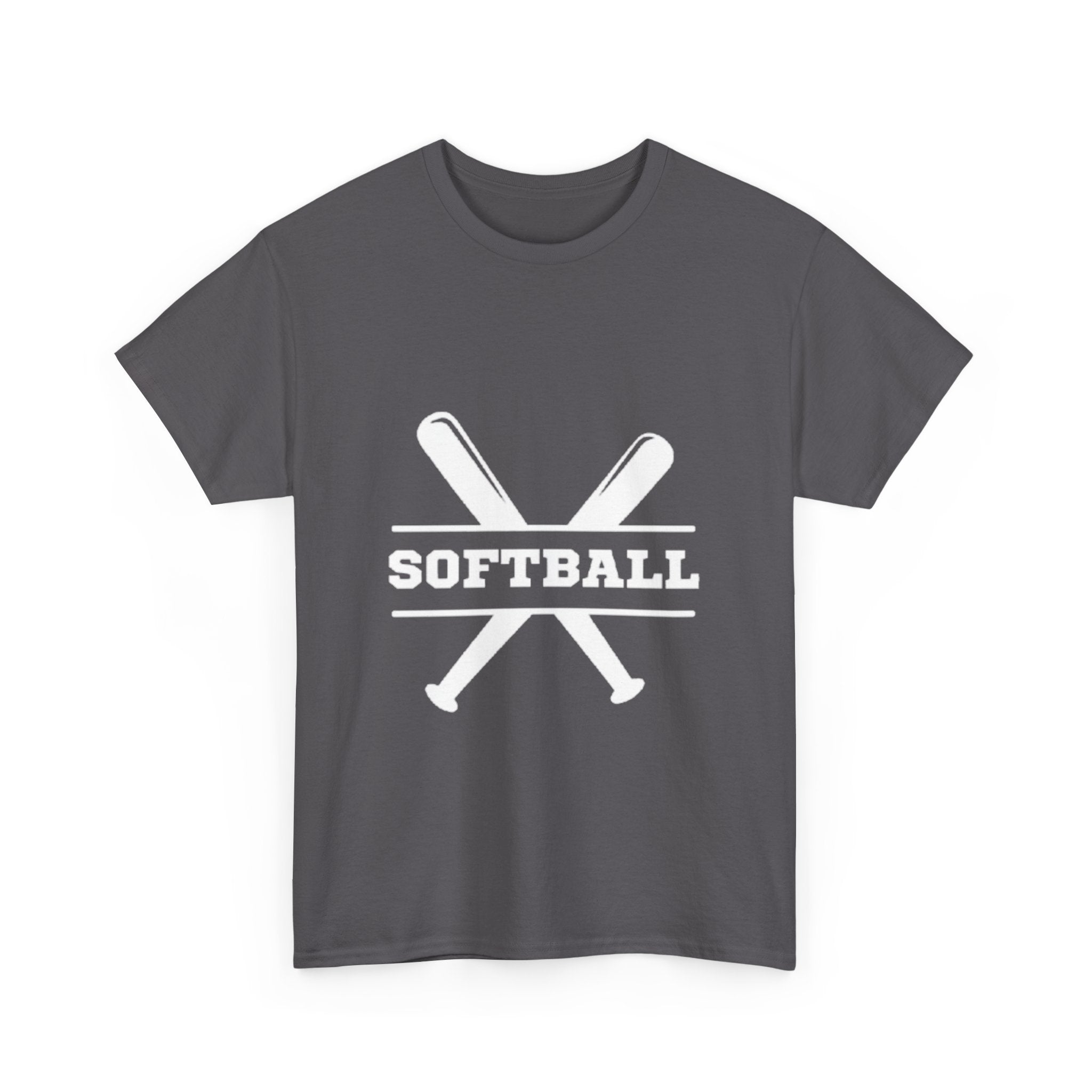 Unisex Heavy Cotton Tee - SoftBall Printed  T-Shirt - Comfortable Casual Wear Tee - Unique Graphic Tee - Gift