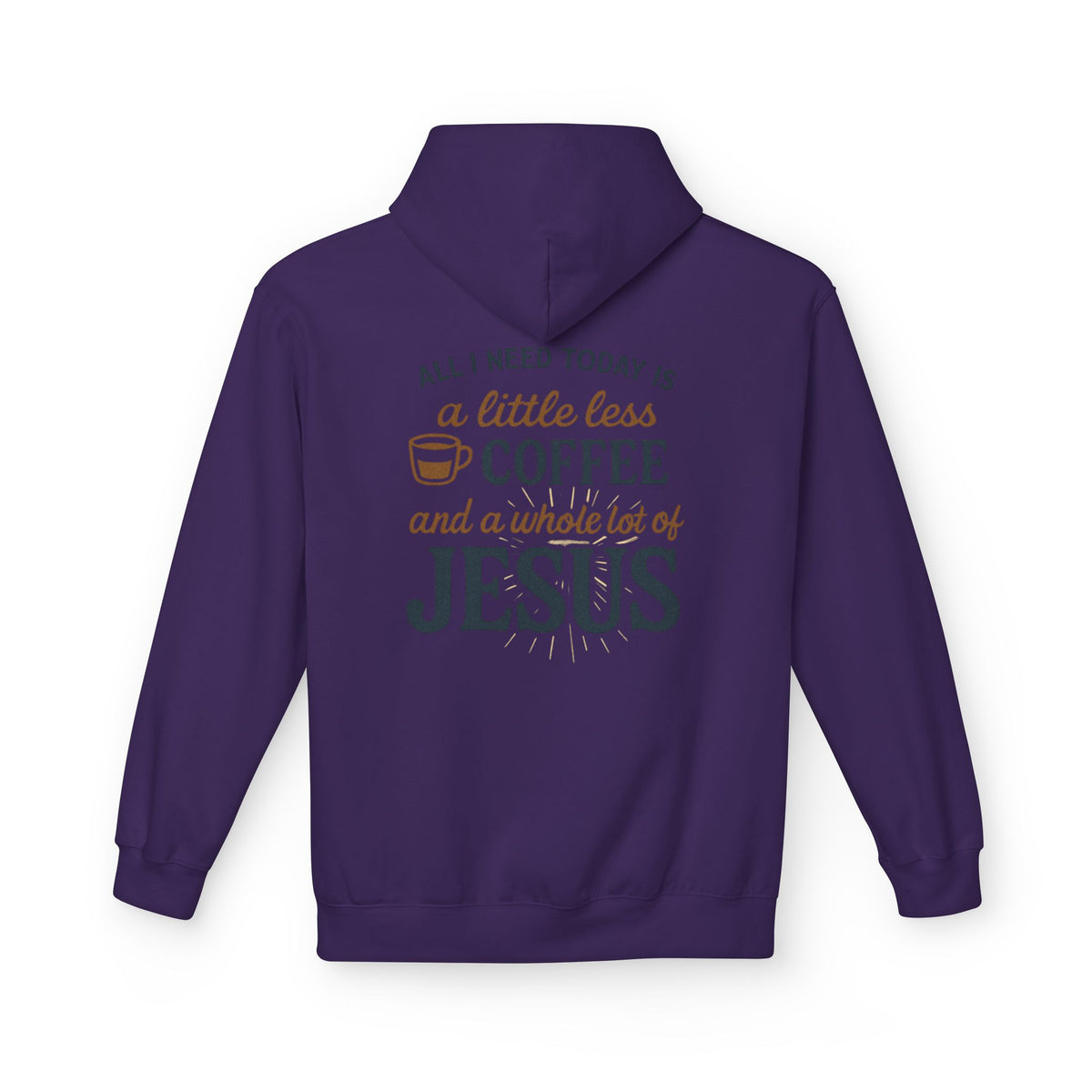 All I Need Today Is Coffee &amp; Jesus Hoodie, Inspirational Sweatshirt, [...]