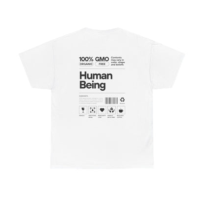 Human Being T-Shirt — 100% Organic Style Graphic Tee