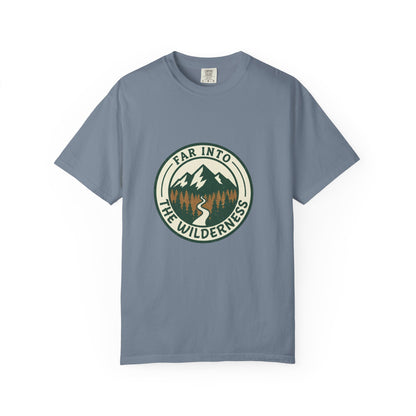 Wander Far, Live Wild T-Shirt - Comfortable Unisex Tee for Nature Lovers
