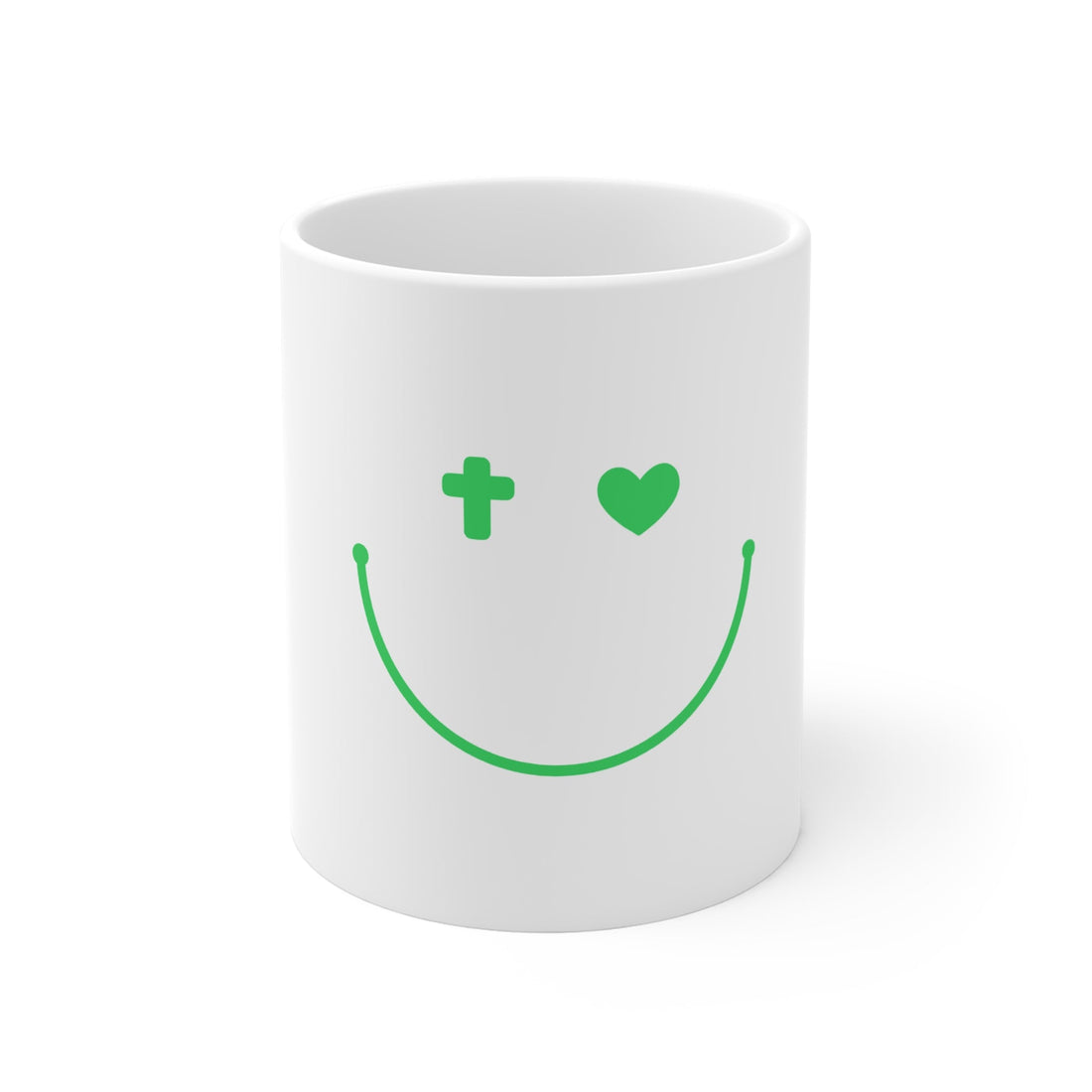 Smiley Face Mug – Cheerful Coffee &amp; Tea Cup Gift with Positive Vibes .