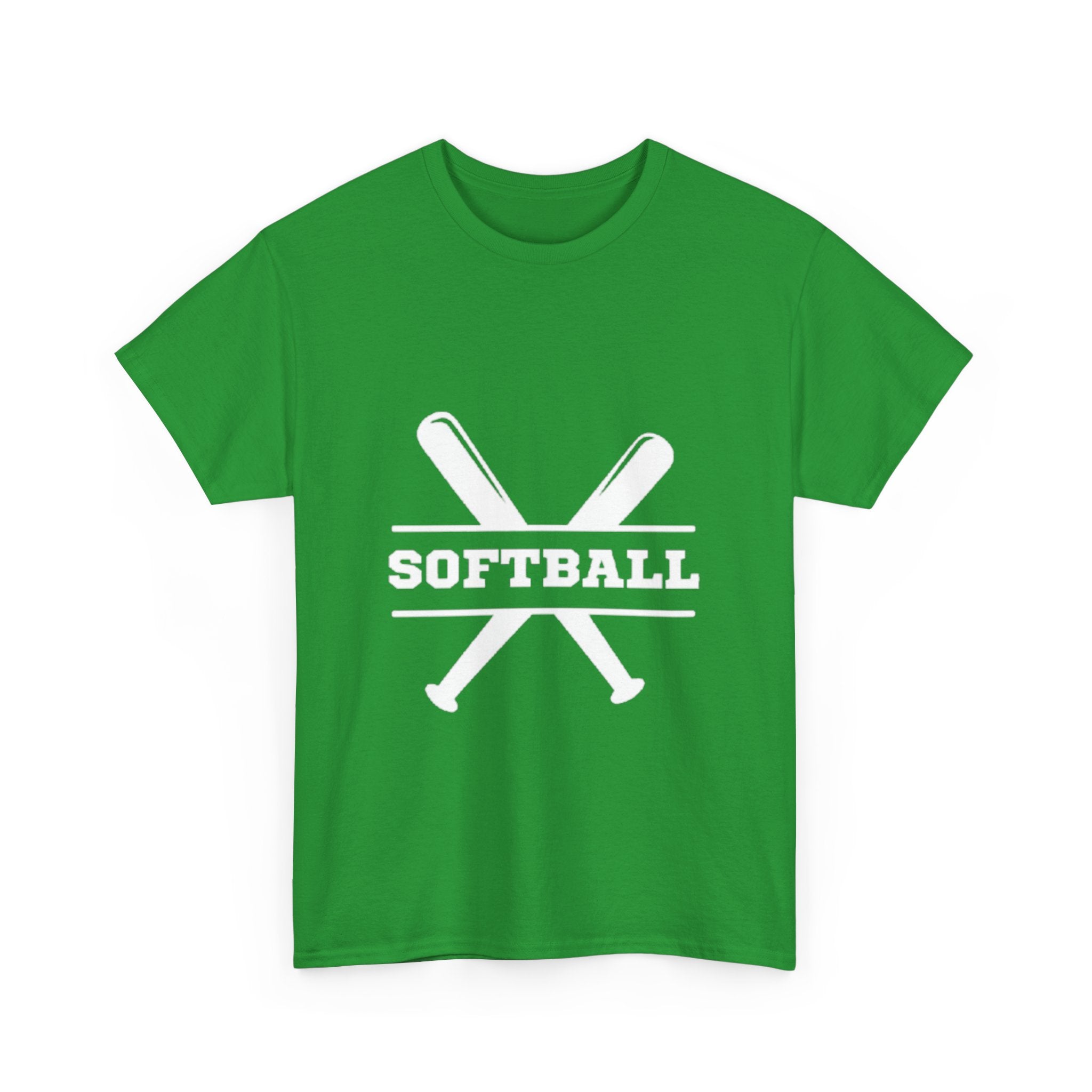 Unisex Heavy Cotton Tee - SoftBall Printed  T-Shirt - Comfortable Casual Wear Tee - Unique Graphic Tee - Gift