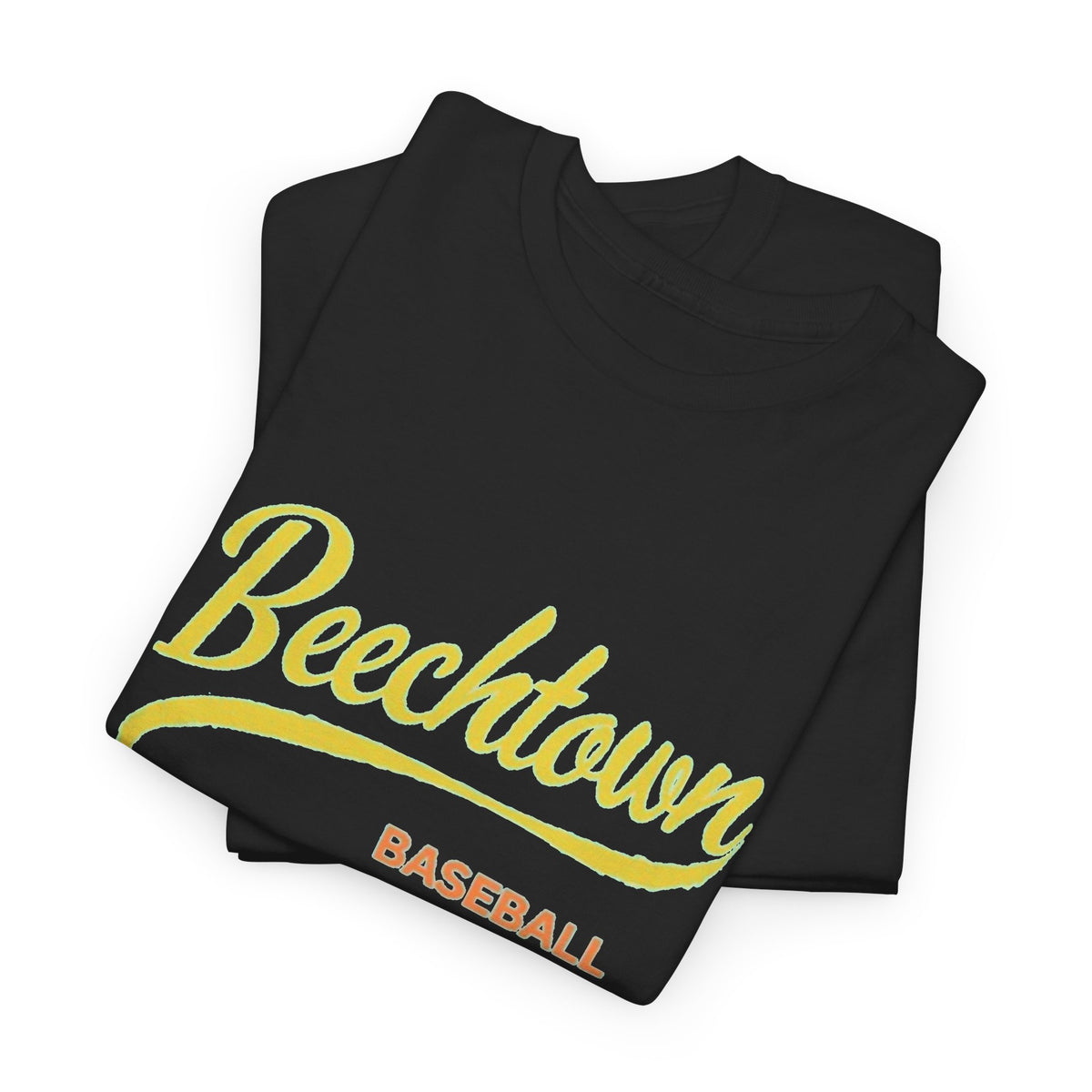 Unisex Heavy Cotton Tee - Beachtown Printed  T-Shirt - Comfortable Casual Wear Tee - Unique Graphic Tee - Gift