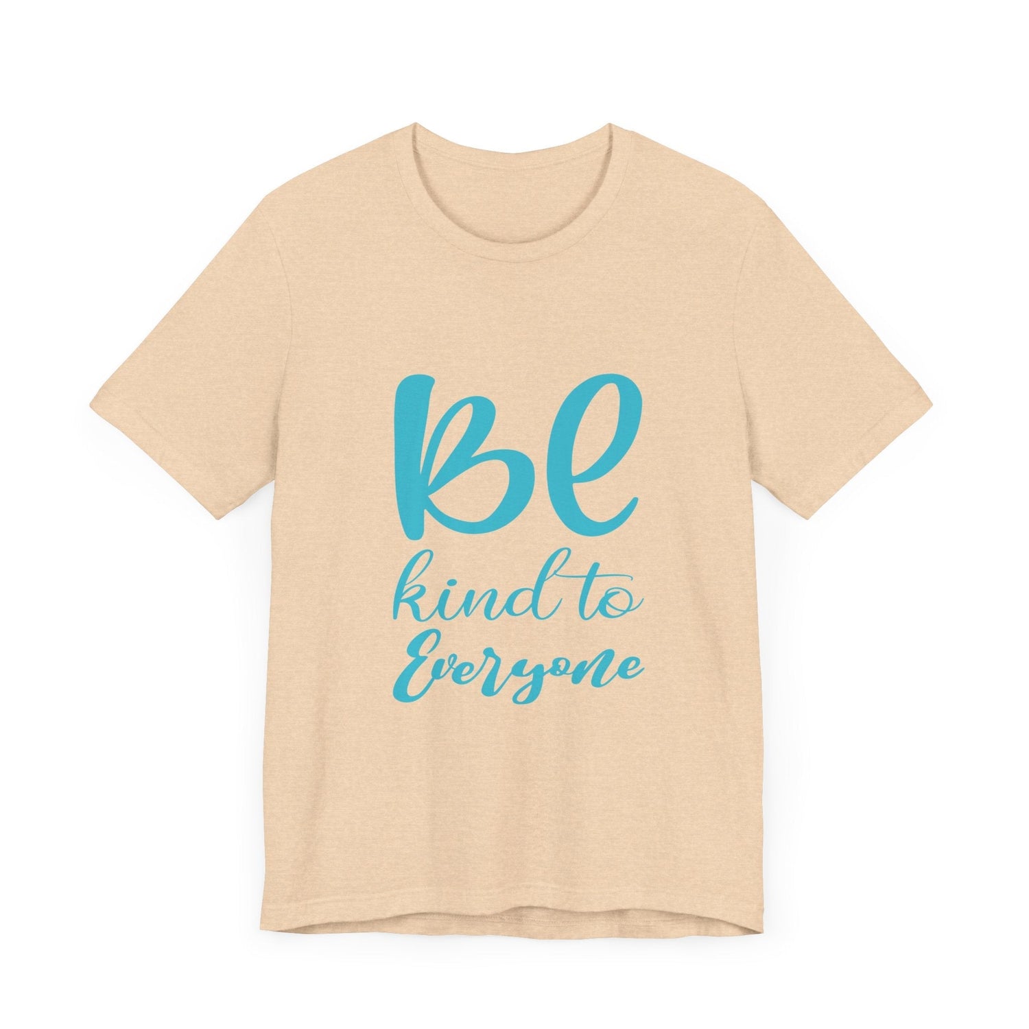 Unisex Graphic Tee – Eco-Friendly “Be Kind” Shirt for Everyday Wear