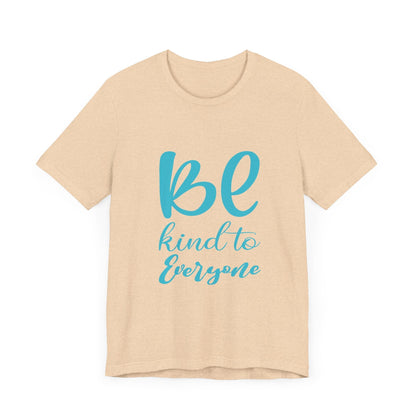 Unisex Graphic Tee – Eco-Friendly “Be Kind” Shirt for Everyday Wear
