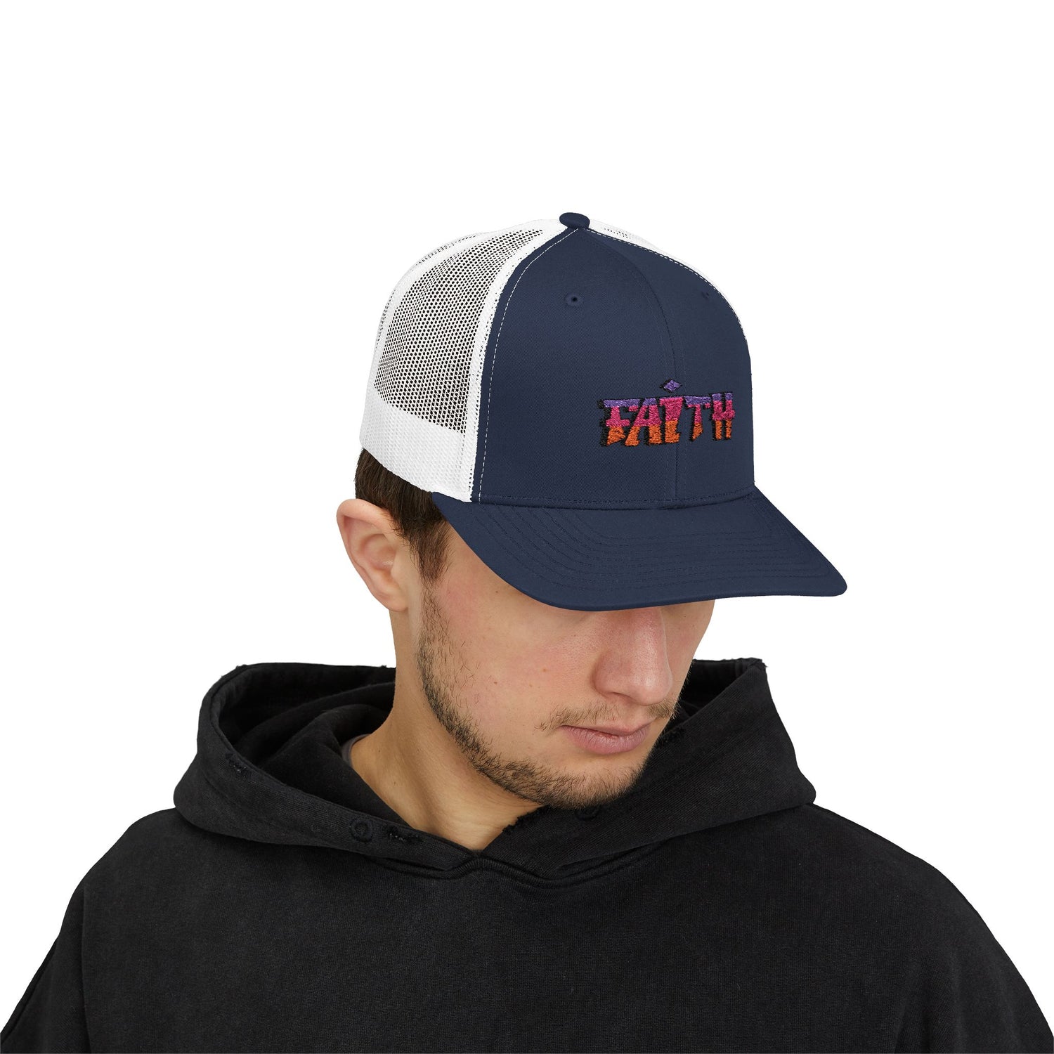 Faith Snapback Trucker Cap - Stylish &amp; Comfortable Hat for Every Occasion