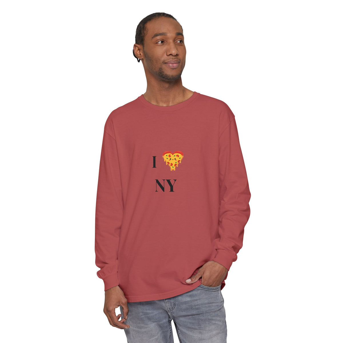 I  Pizza NY Long Sleeve T-Shirt