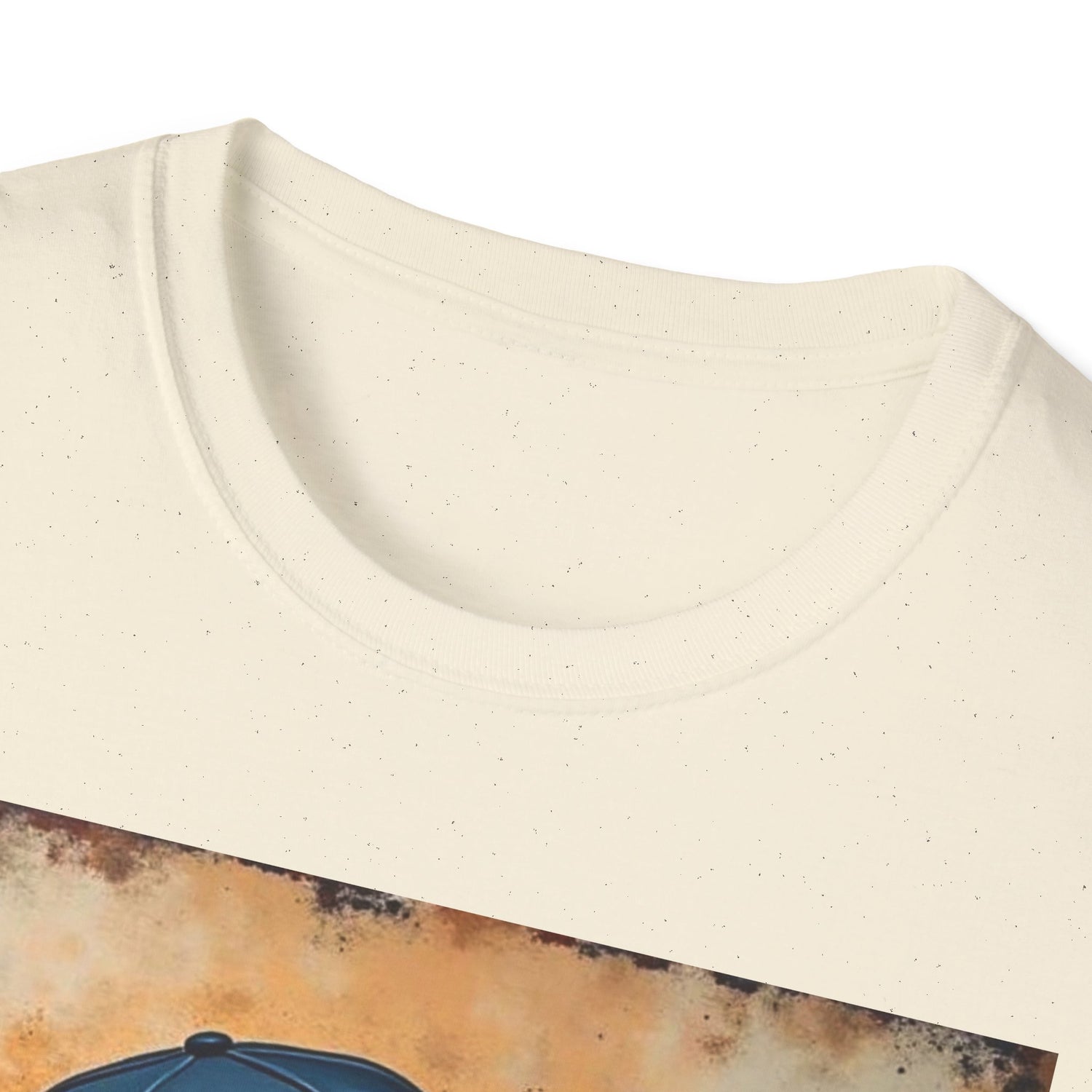 Detroit D Skyline Tee — Vintage D Logo with Cap Graphic