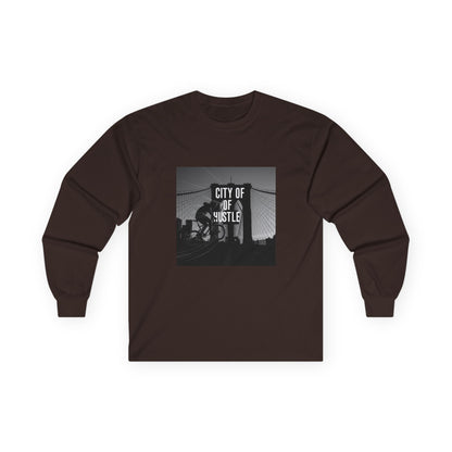 City of Hustle Long Sleeve Tee - Unisex Ultra Cotton T-Shirt for Urban Adventurers