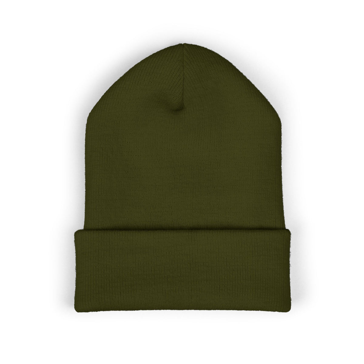 Cozy Embroidered Cuffed Beanie - Winter Warmth &amp; Style