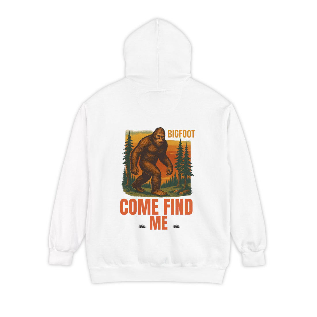 Bigfoot Come Find Me Hoodie | Unisex Garment-Dyed, Fun Wilderness Apparel, Unique Gift for Adventure Lovers, Ideal for Outdoor [...]